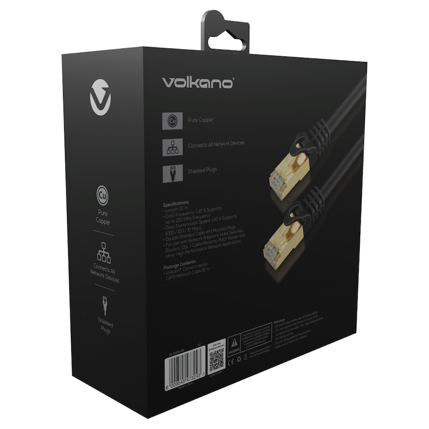 Volkano Connect Series CAT6 Network Cable 10m - Image 3
