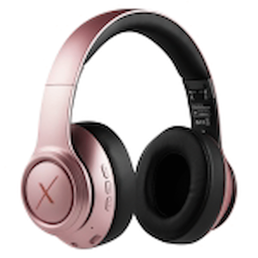VolkanoX Quasar Series Bluetooth Headphones - Rose Gold image 2