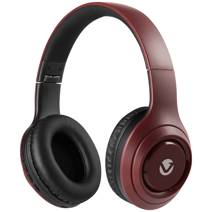 Volkano Firefly Series Bluetooth Headphones - Maroon