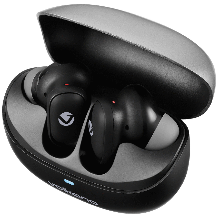 Volkano Sugar-Cube Active Noise Cancelling True Wireless Earphones - Black