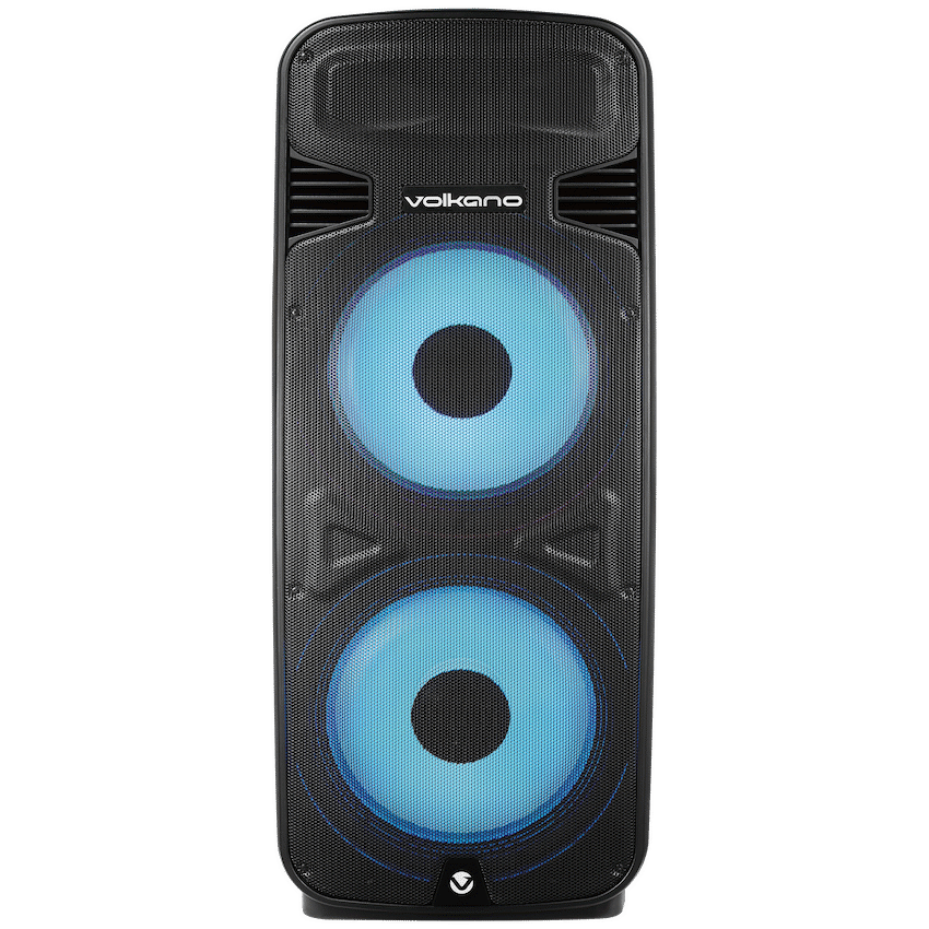 Volkano Olympian Series Dual 15" Party Speaker - Black