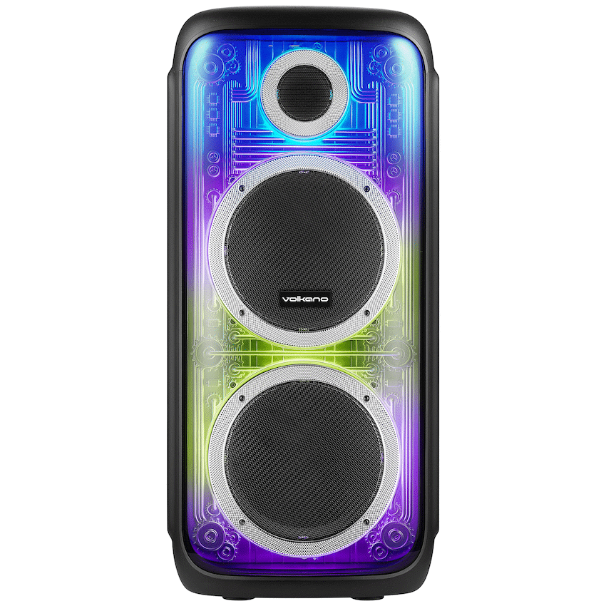 Volkano Cyber Series Dual 8" Party Speaker image 2