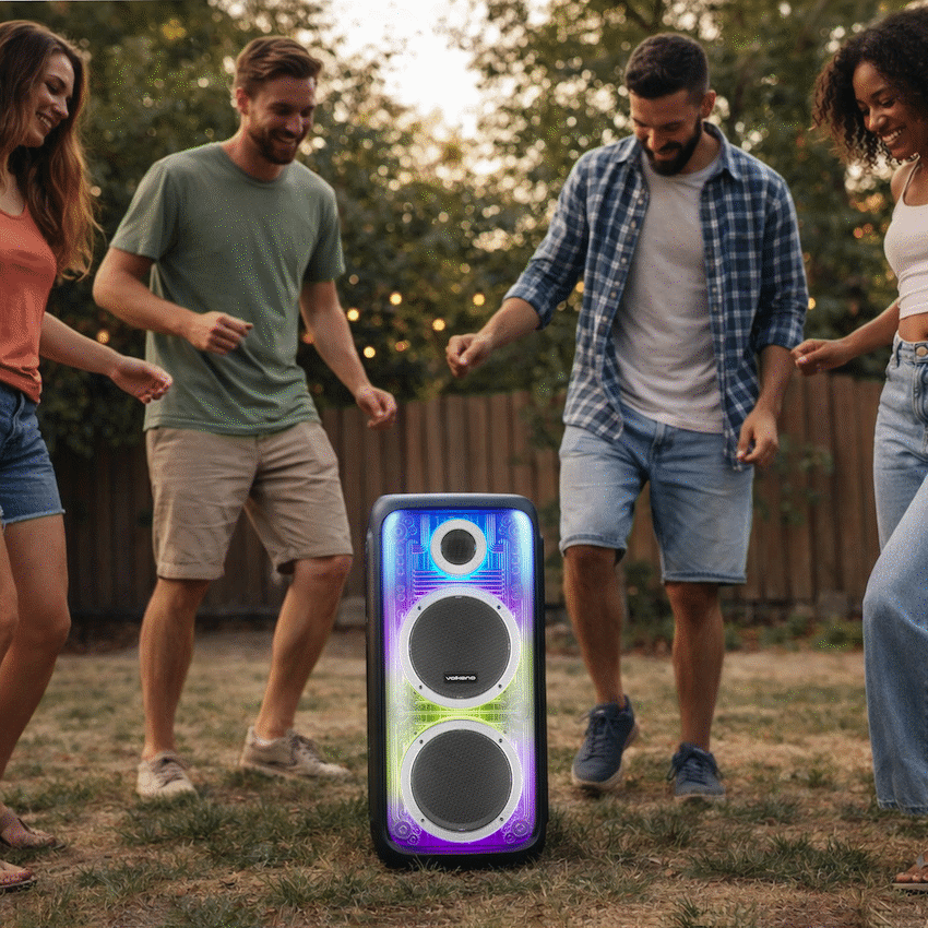 Volkano Cyber Series Dual 8" Party Speaker image 5