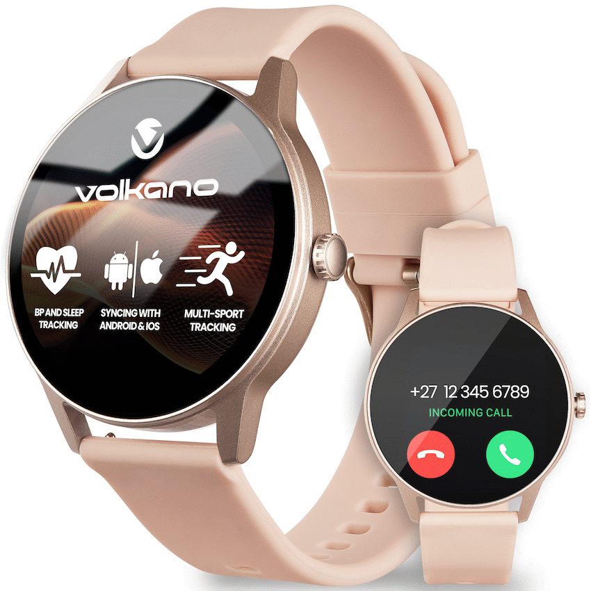 Volkano Soul Series Smart Watch - Gold