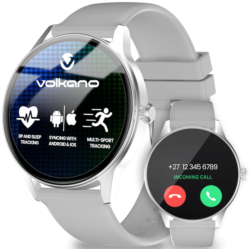 Volkano Soul Series Smart Watch - Silver