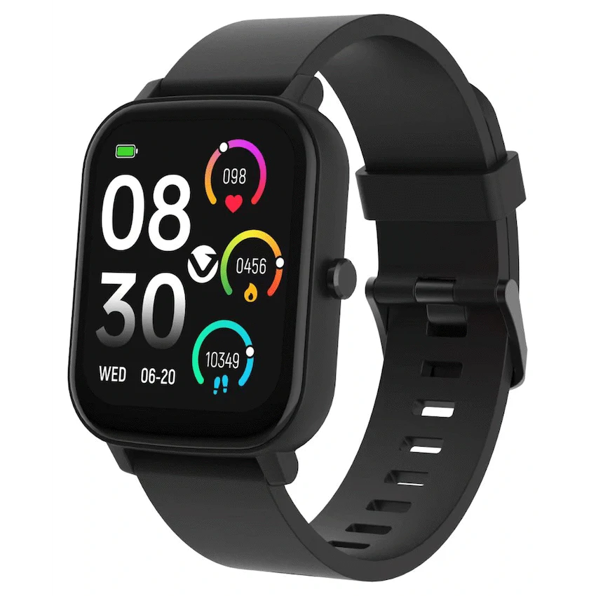 Volkano Syncron Series Smart Watch - Black