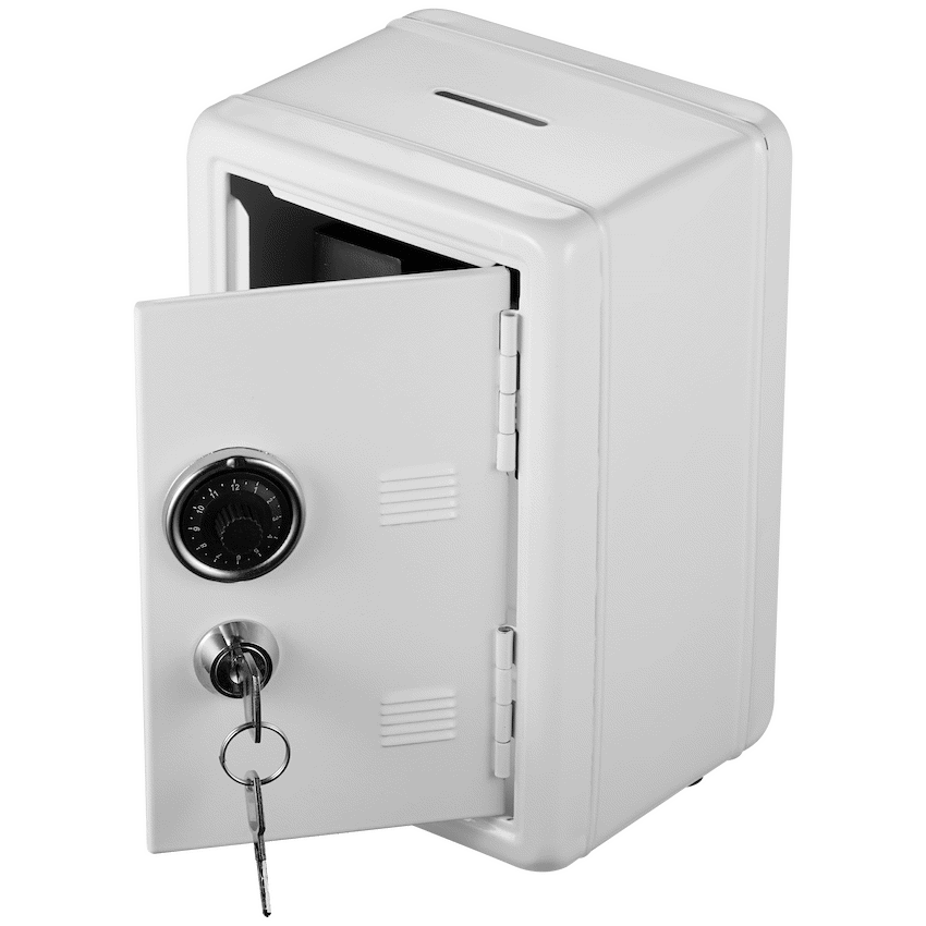 Volkano Kids Iron Series Money Saving Vault - White