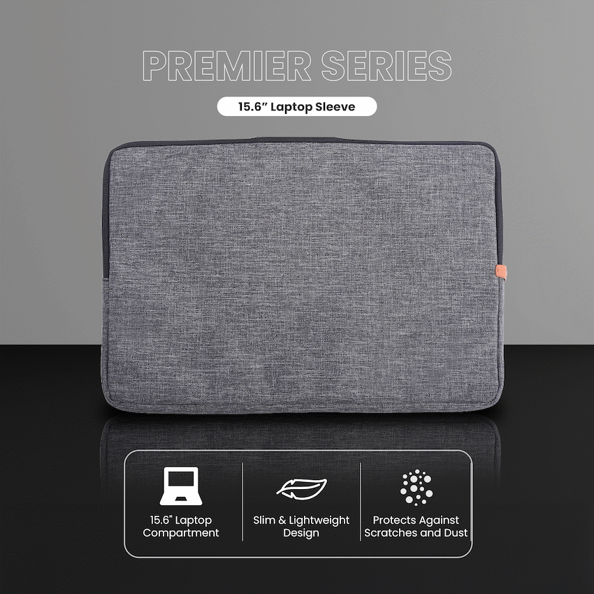Volkano Premier Series Laptop Sleeve 15.6" - Image 4