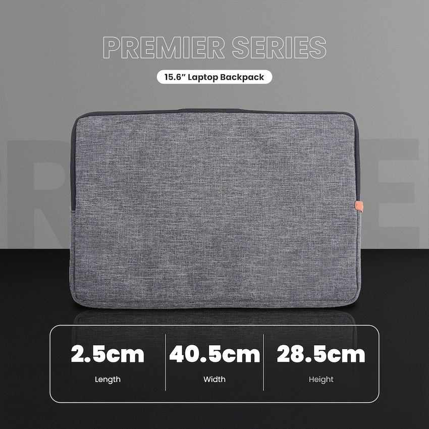 Volkano Premier Series Laptop Sleeve 15.6" - Image 6