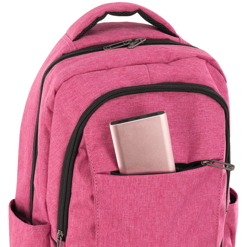 Volkano Victory Backpack - Pink Mel - Image 15