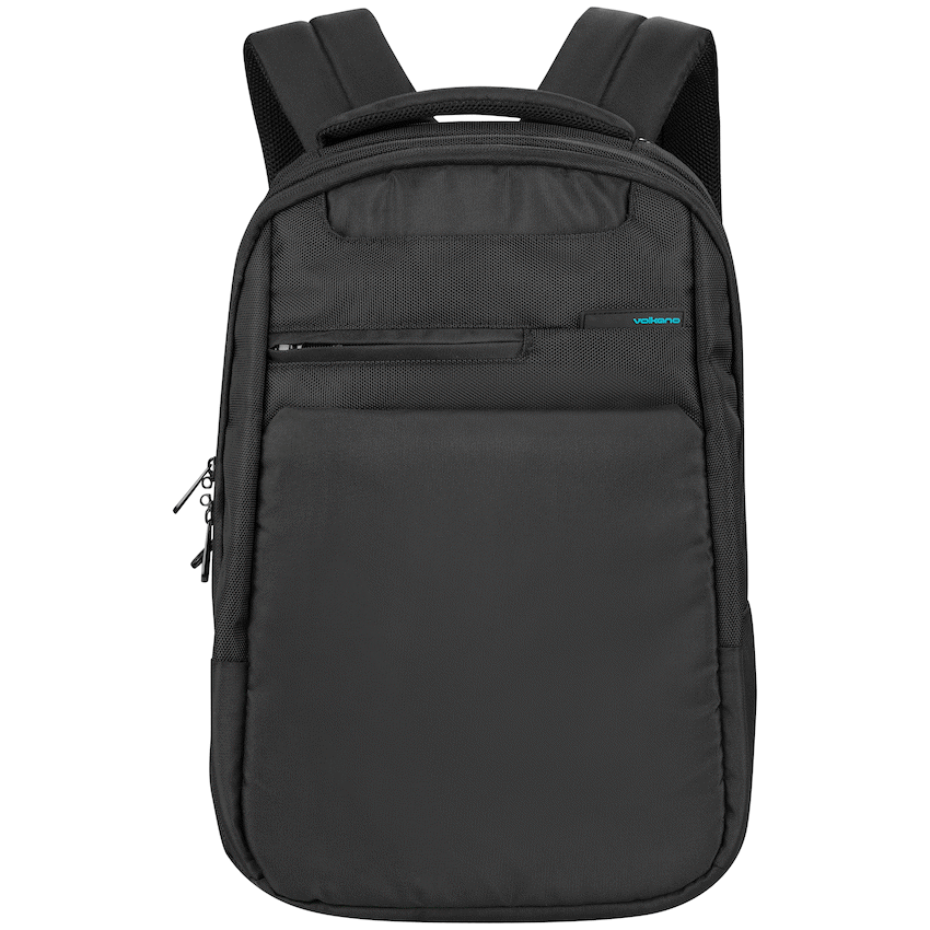 Volkano Suave 15.6" Laptop Backpack - Black/Turquoise