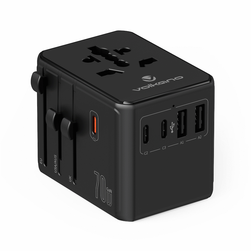 Volkano Jetsetter series 70W PD Travel Adaptor