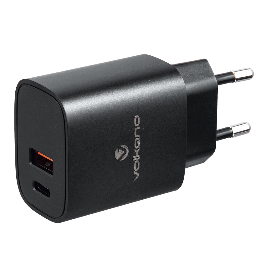 Volkano Express Series QC3.0 + PD Wall Charger - 20w with Cable