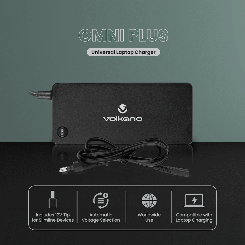 Volkano Omni Plus Universal 70W laptop charger with 12V out - Image 2