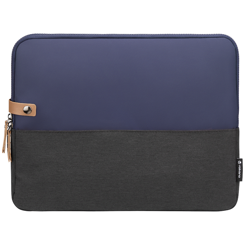 Volkano Graco 14.1" Laptop Sleeve Navy Grey