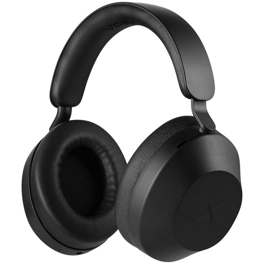 VolkanoX H400 Hybrid Active Noise Cancellation Headphones - Black