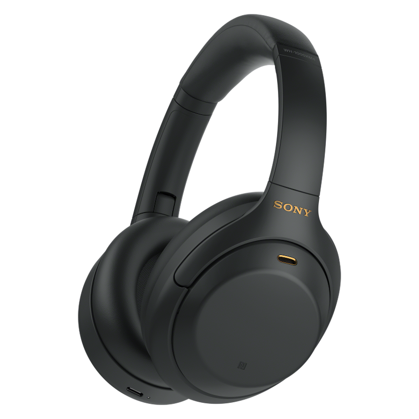 Sony WH-1000XM4 (Black) Noise-Cancelling BT Headphones