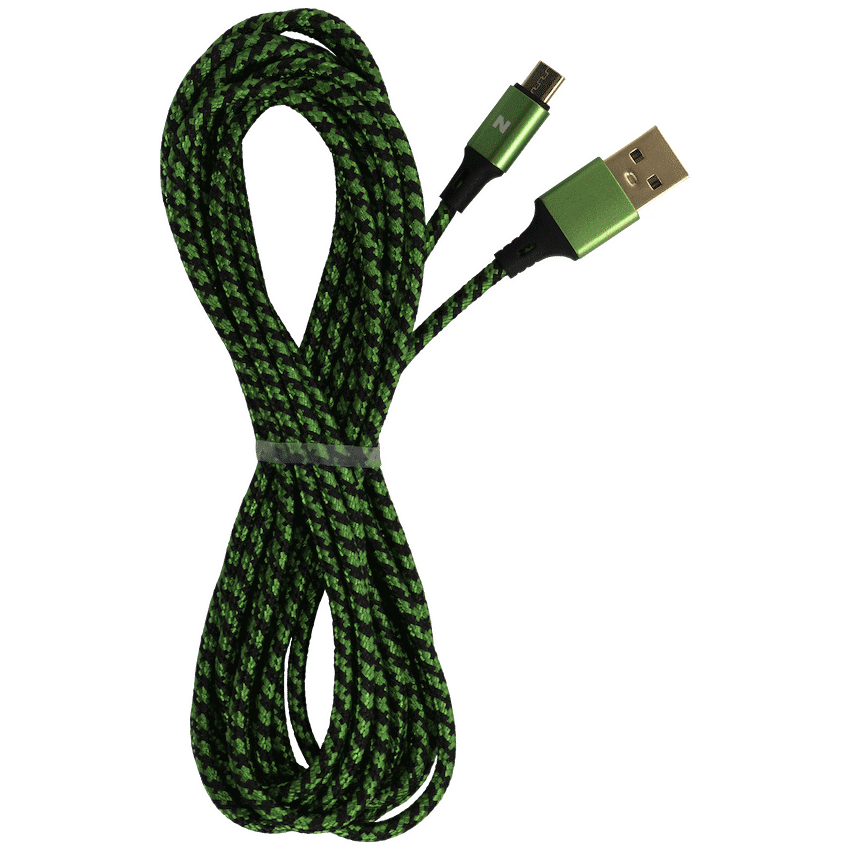 Nitho XB1 Dual Charge & Play Cable - 2x Charge & Play - 4m Braided with Metal Plug